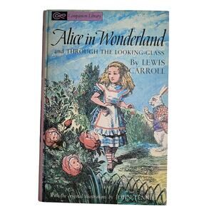 Charming 1970 Vintage Alice in Wonderland Hardcover‎ – Childhood Magic Inside